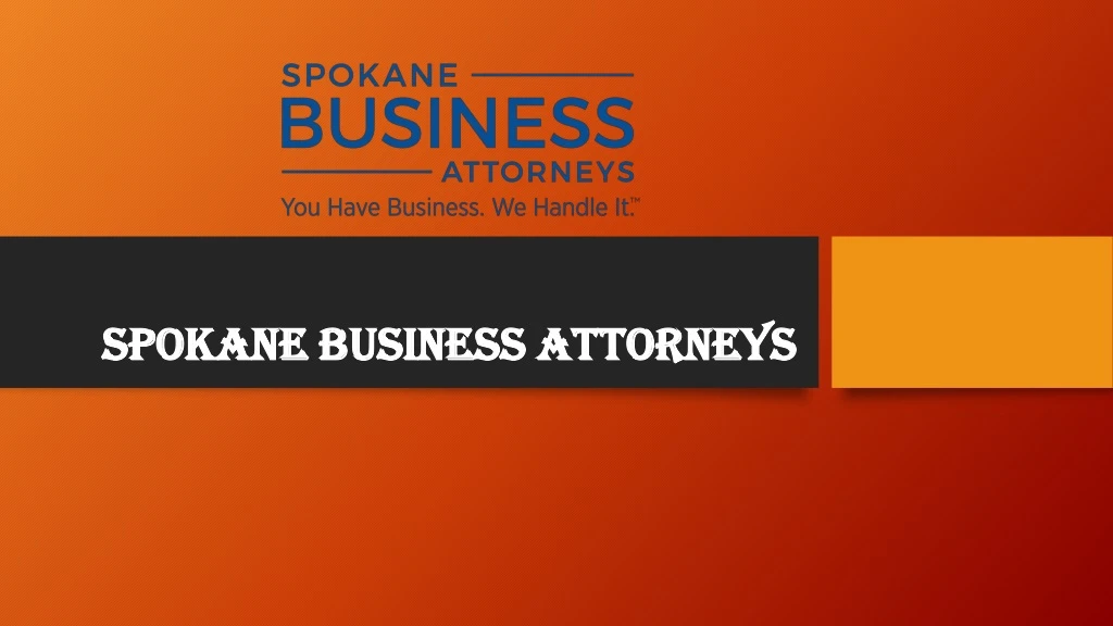 spokane business attorneys