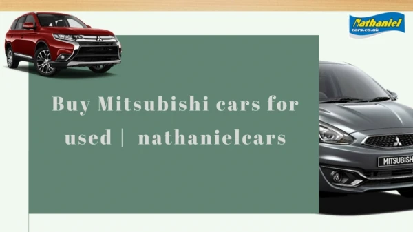 New mitsubishi Cardiff | Nathanielcars