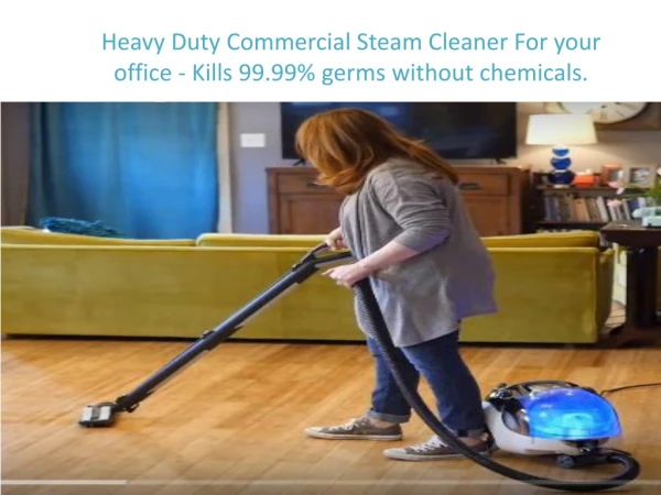 Heavy duty commercial steam cleaner for your office