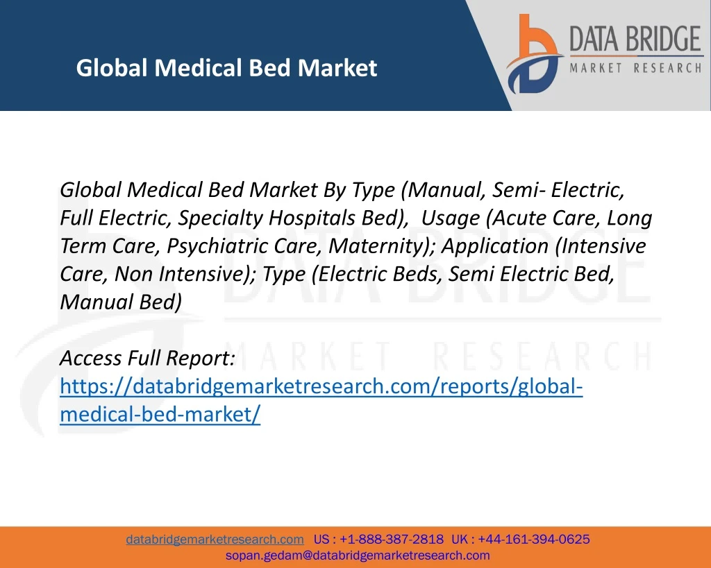 global medical bed market