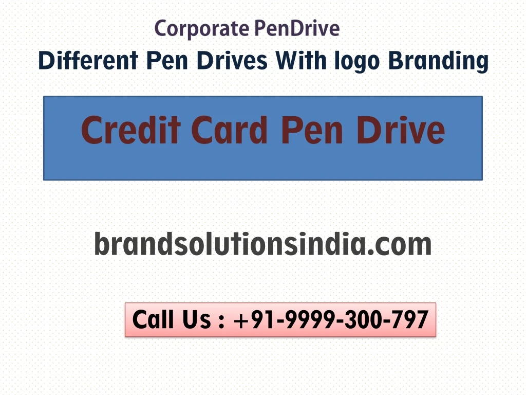 different pen drives with logo branding
