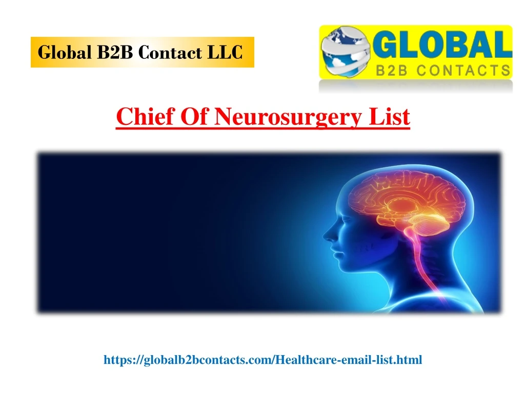 chief of neurosurgery list