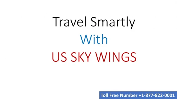 How US Sky Wings Help You Travel Smartly?