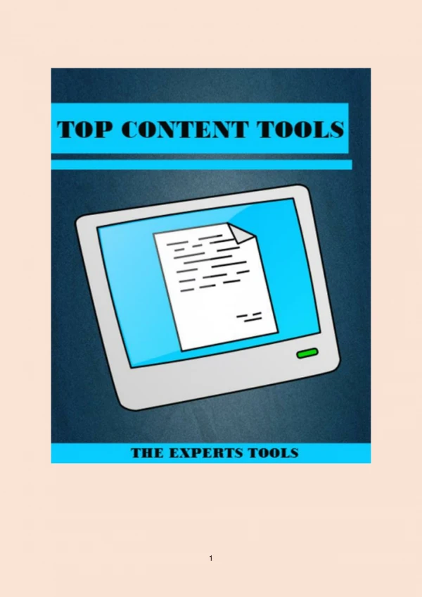 Top Content Tools
