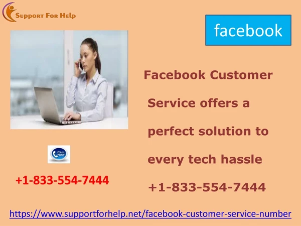 Facebook Customer Service offers a perfect solution to every tech hassle 1-833-554-7444