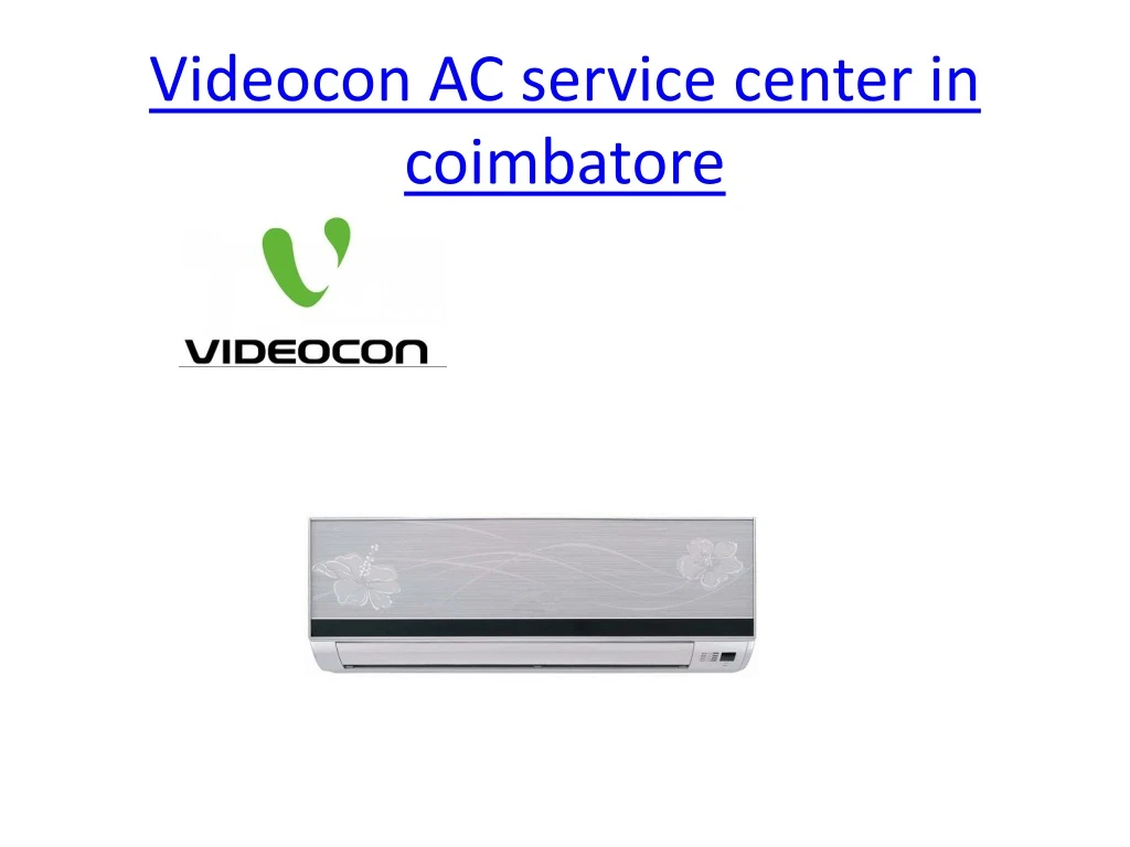 videocon ac service center in coimbatore