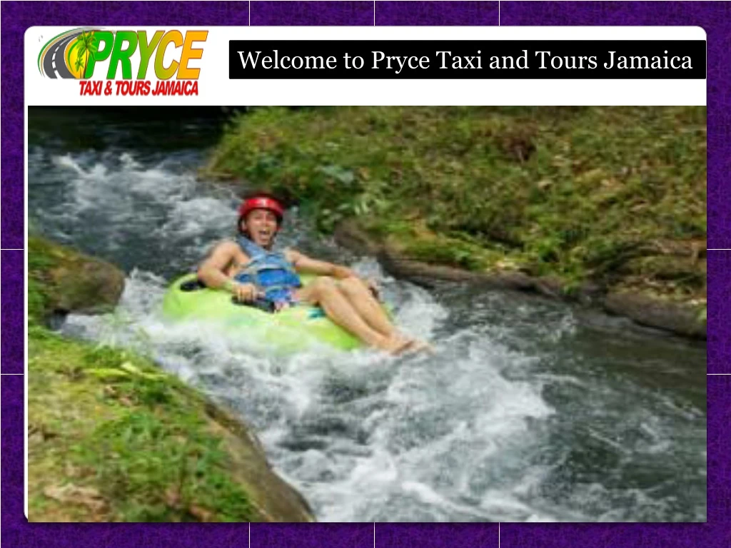 welcome to pryce taxi and tours jamaica