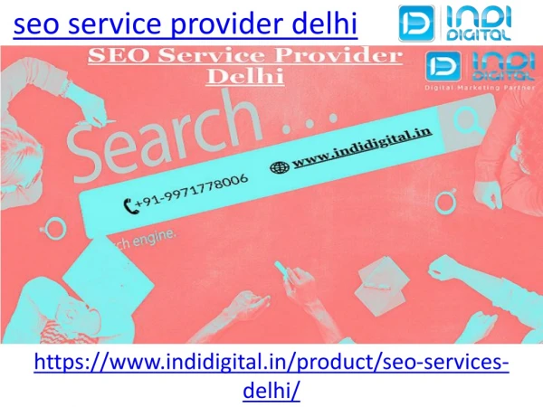 seo service provider delhi