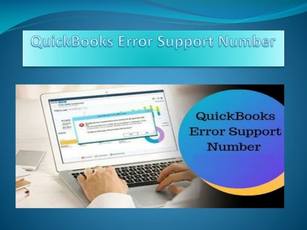 QuickBooks Error Support Number