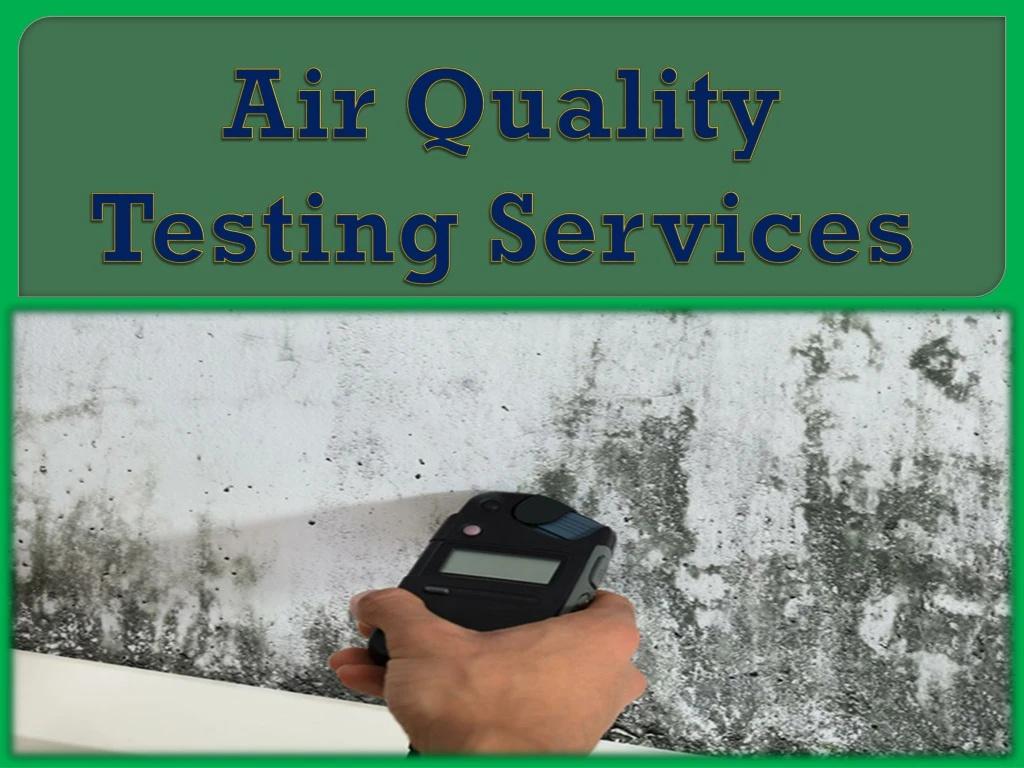 air quality testing services