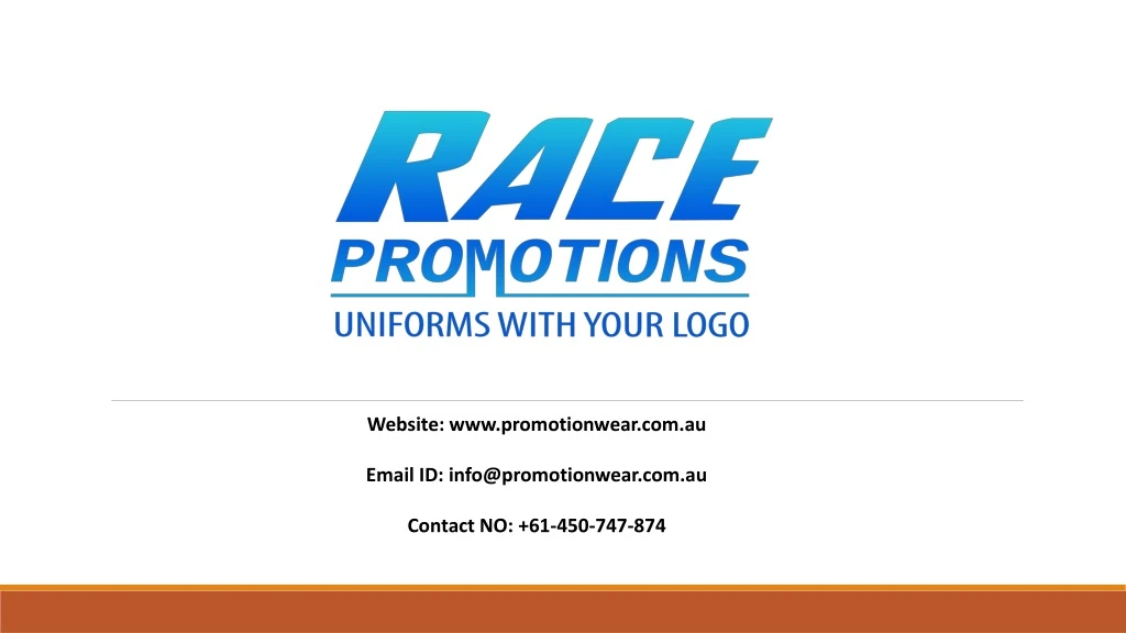 website www promotionwear com au email