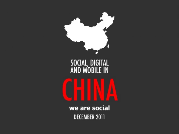 Digital 2011 China (December 2011)