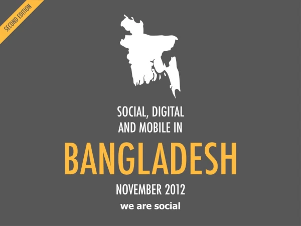 Digital 2012 Bangladesh (November 2012)