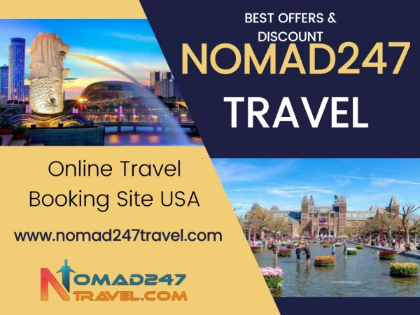 Online Flight Ticket Booking At Best Rate With Nomad247Travel