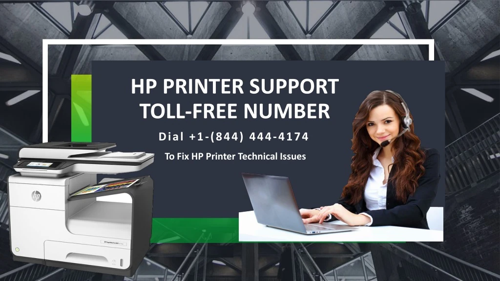 hp printer support toll free number
