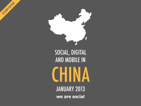 Digital 2013 China (January 2013)