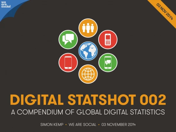 Digital 2014 Global Digital Statshot (November 2014)
