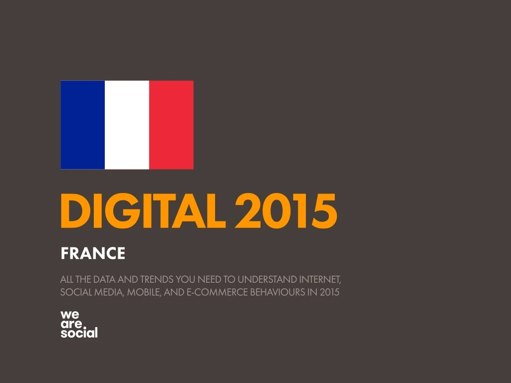 digital 2015 france