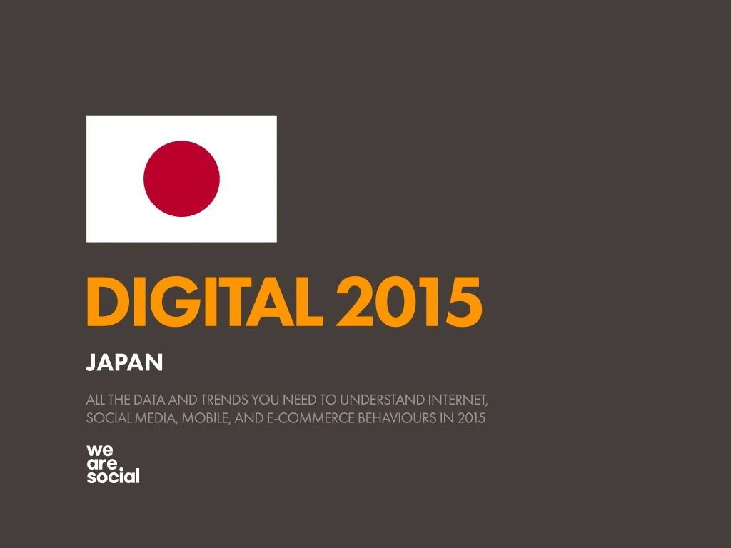 digital 2015 japan