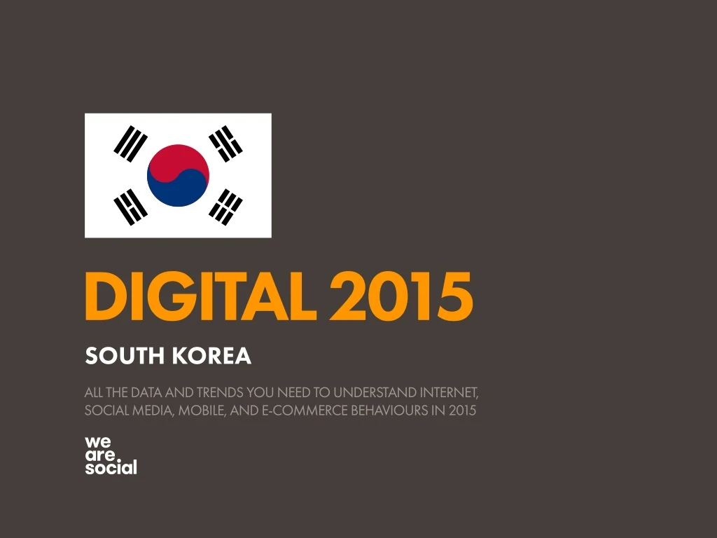 digital 2015 south korea