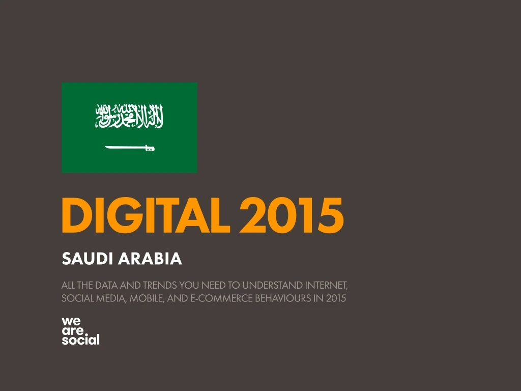 digital 2015 saudi arabia