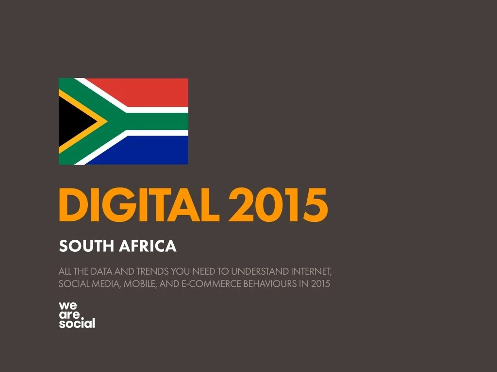 digital 2015 south africa