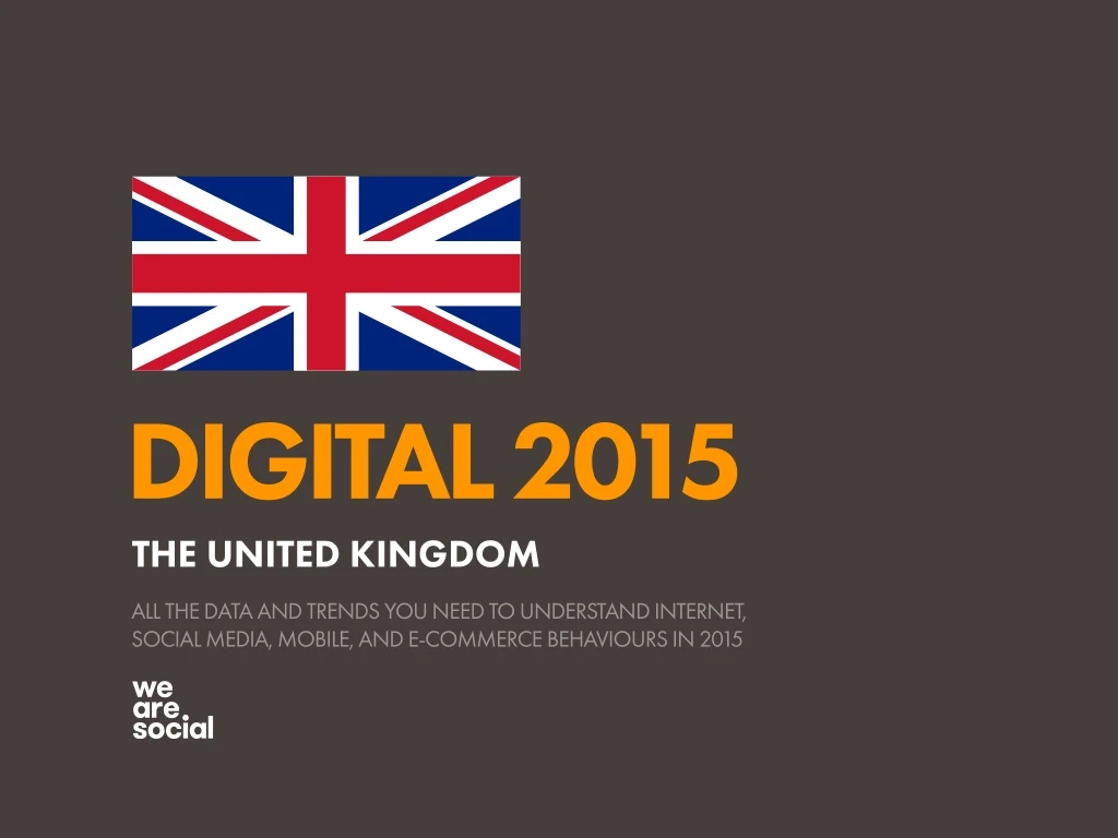 digital 2015 the united kingdom