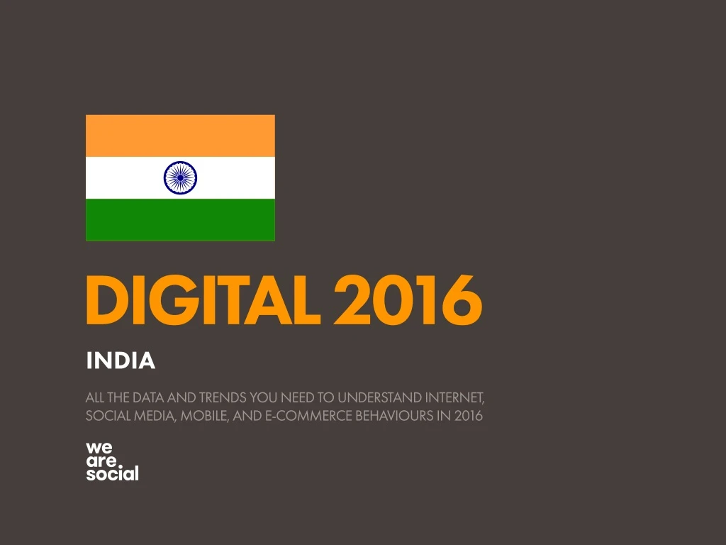 digital 2016 india