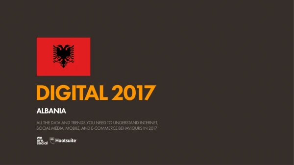 Digital 2017 Albania (January 2017)