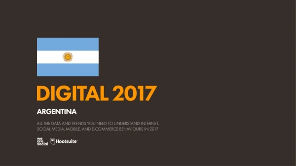 Digital 2017 Argentina (January 2017)