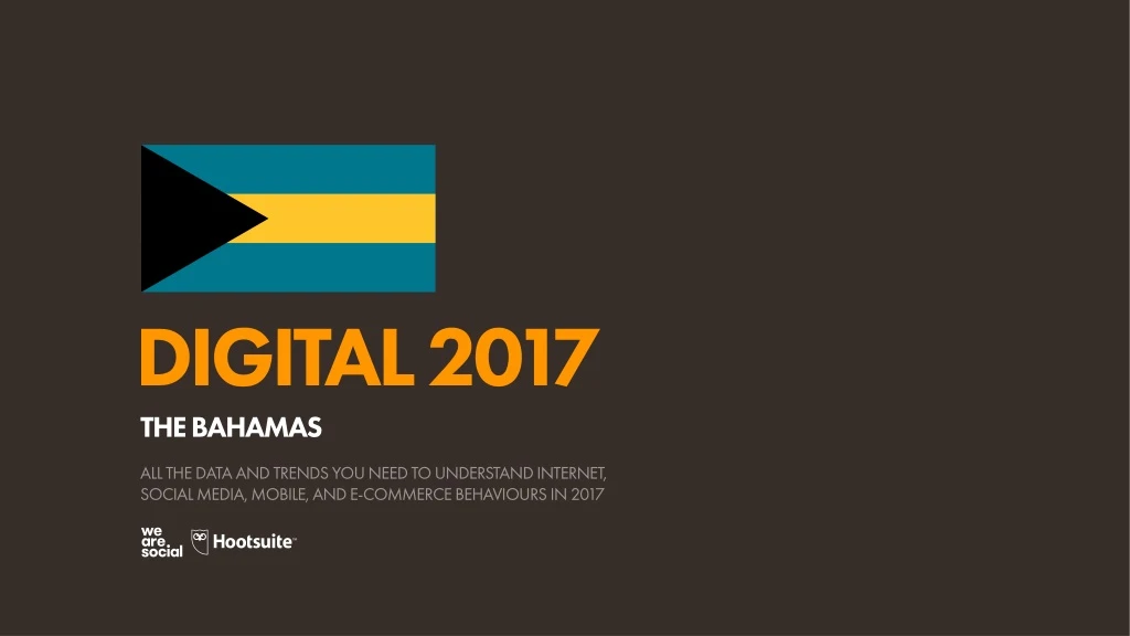 digital 2017 the bahamas