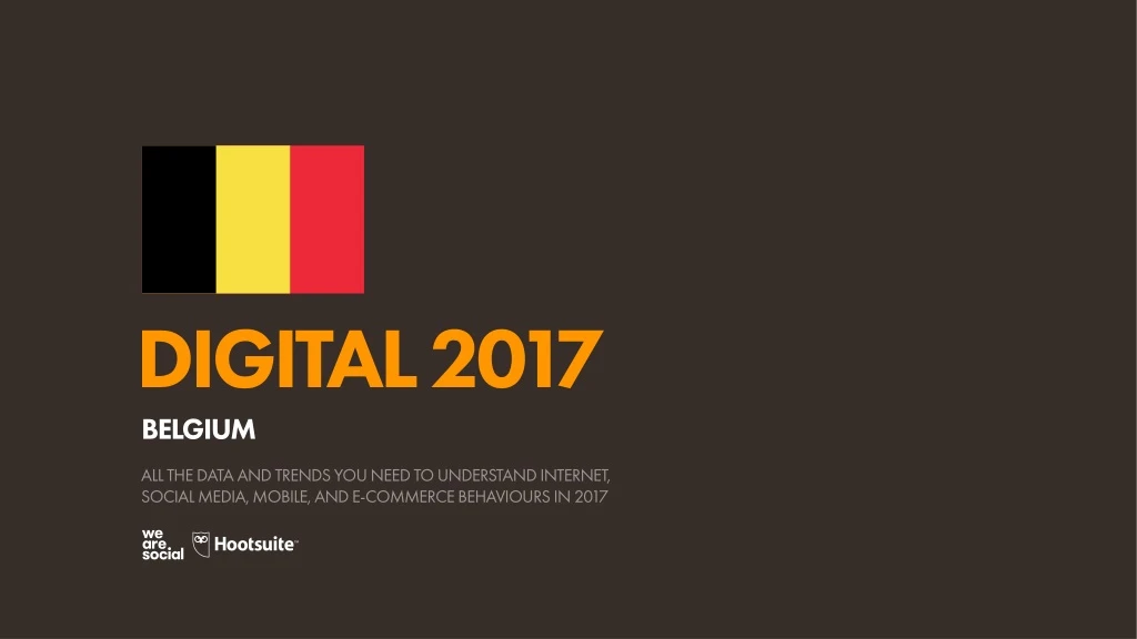 digital 2017 belgium