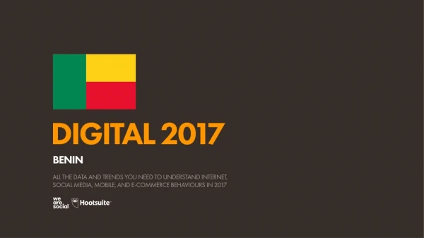 digital 2017 benin
