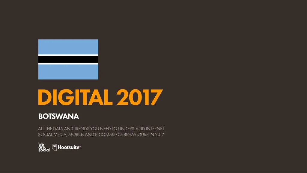 digital 2017 botswana