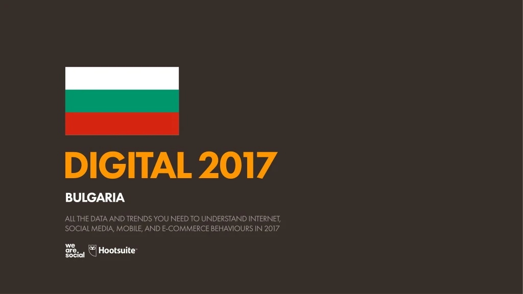 digital 2017 bulgaria