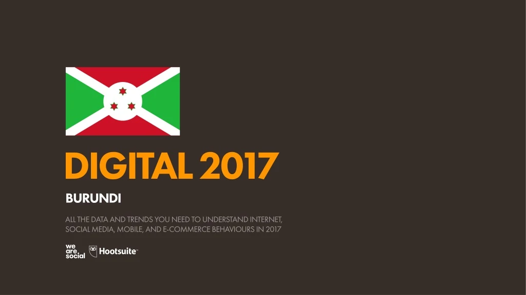 digital 2017 burundi