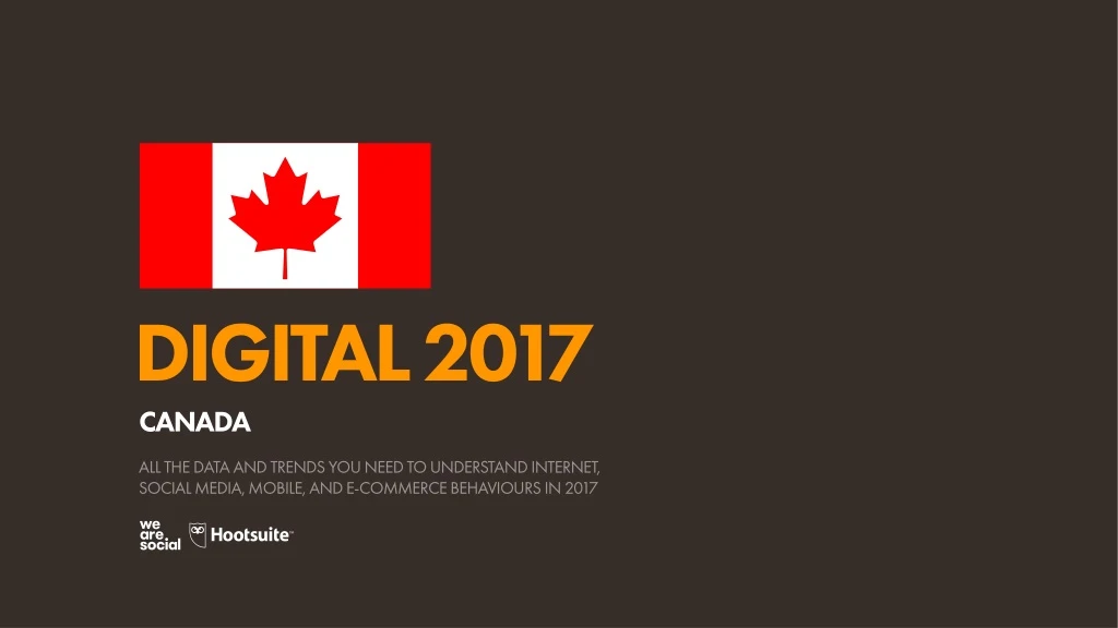 digital 2017 canada