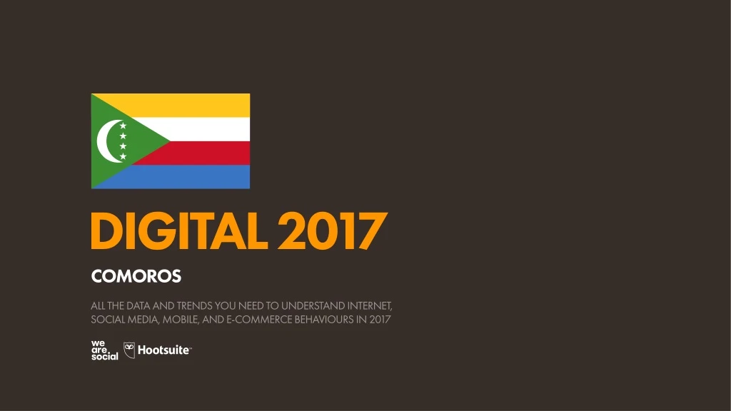 digital 2017 comoros