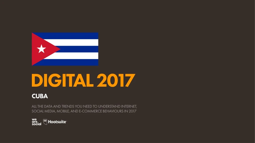 digital 2017 cuba