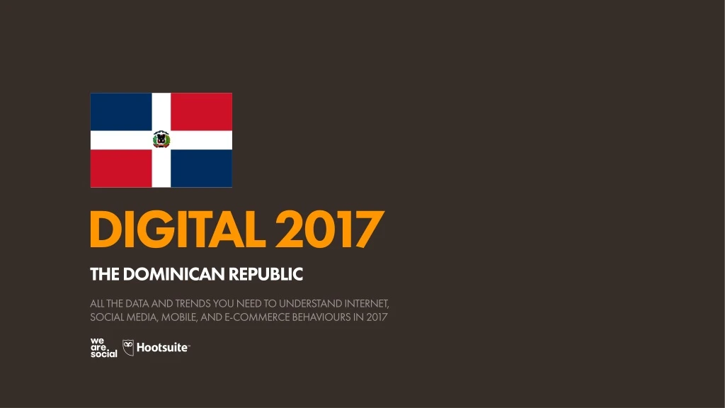 digital 2017 the dominican republic