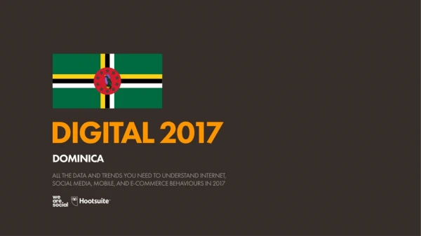 digital 2017 dominica