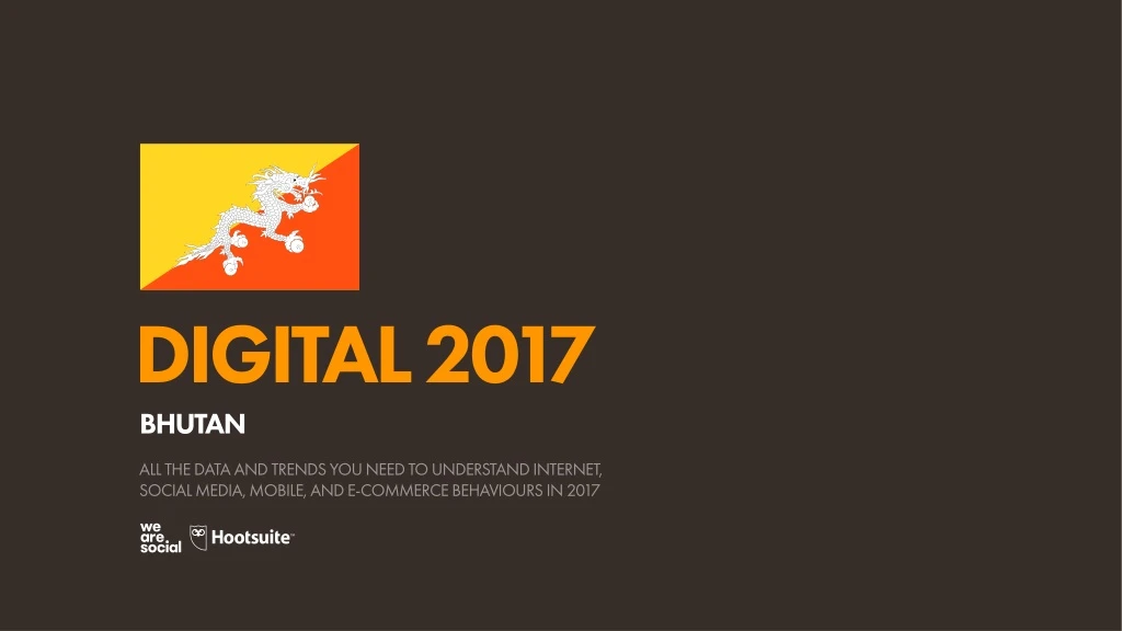 digital 2017 bhutan