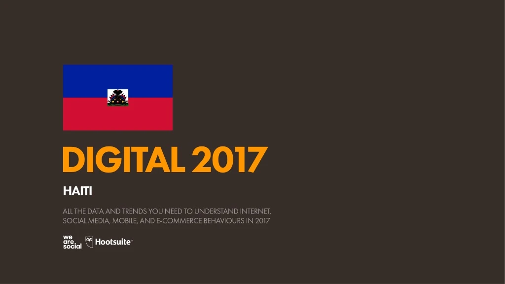 digital 2017 haiti