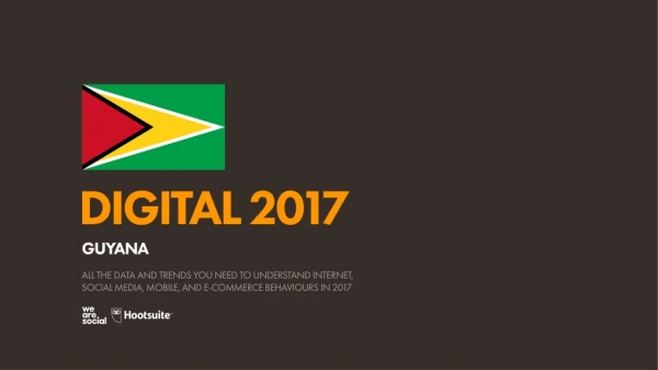 digital 2017 guyana