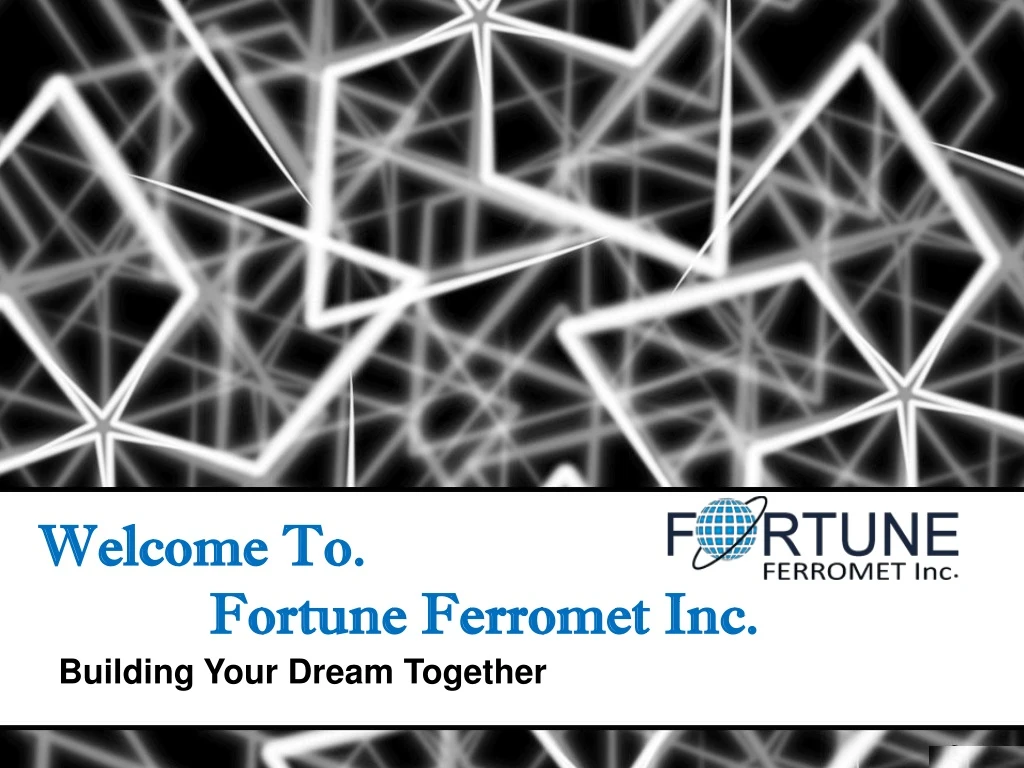 welcome to fortune ferromet inc