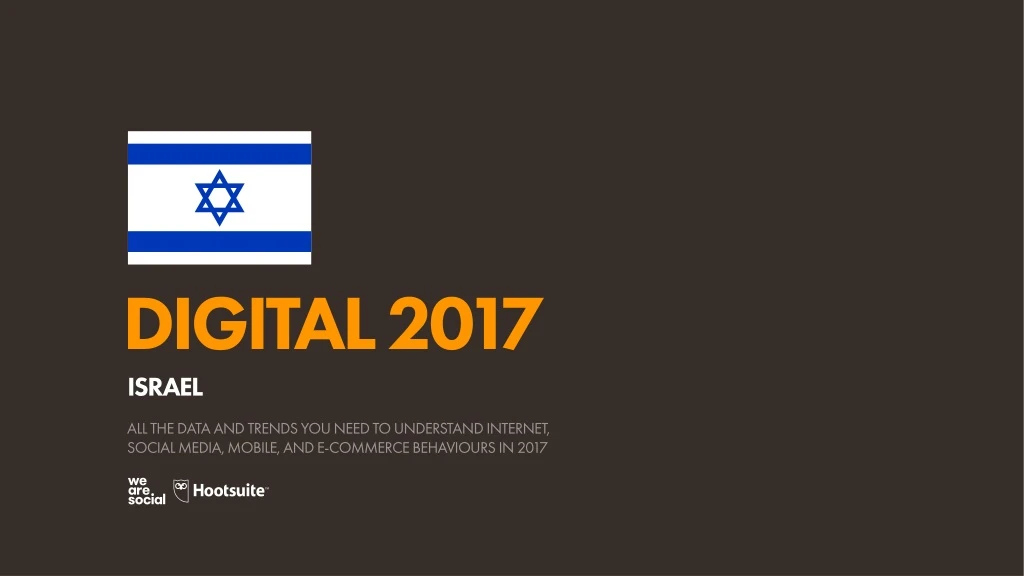 digital 2017 israel