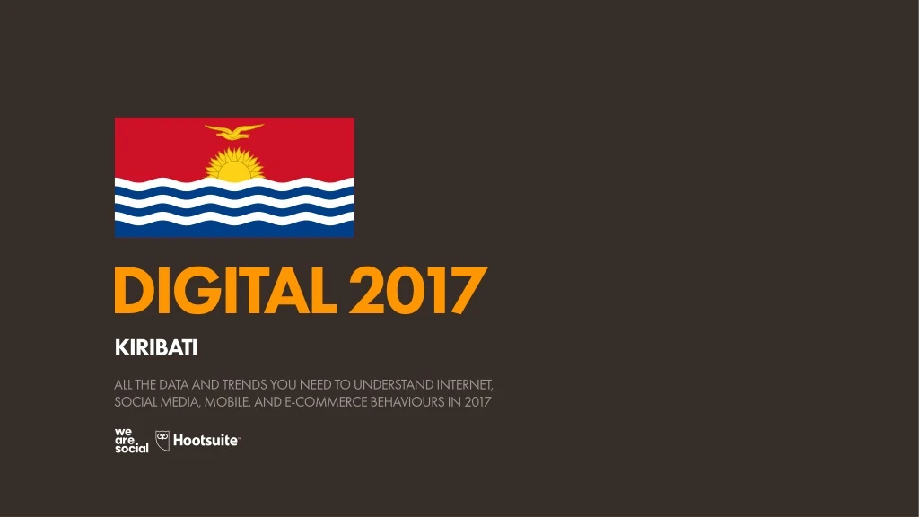 digital 2017 kiribati