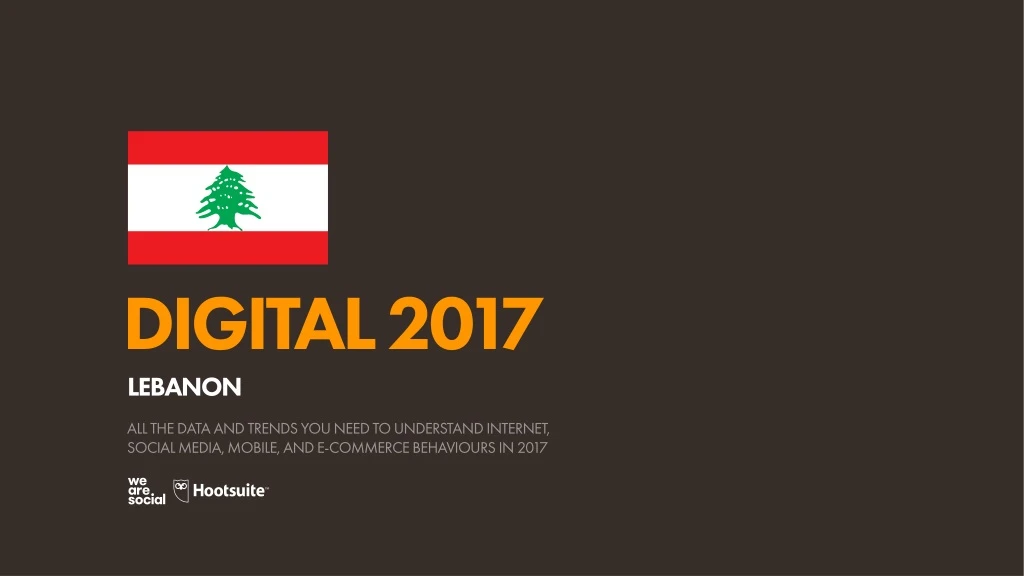 digital 2017 lebanon