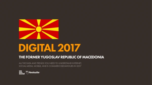 digital 2017 the former yugoslav republic