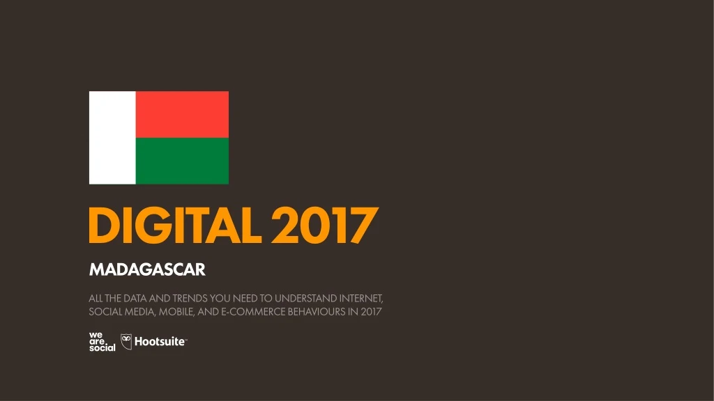digital 2017 madagascar